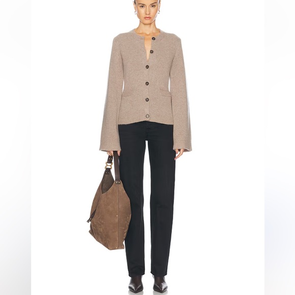 Jenni Kayne Cooper Cardigan in Taupe size Large - Picture 10 of 11